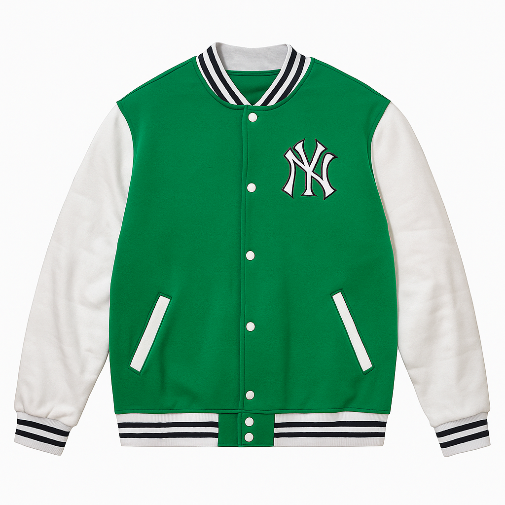 Beisbolera Verde lima/Blanco