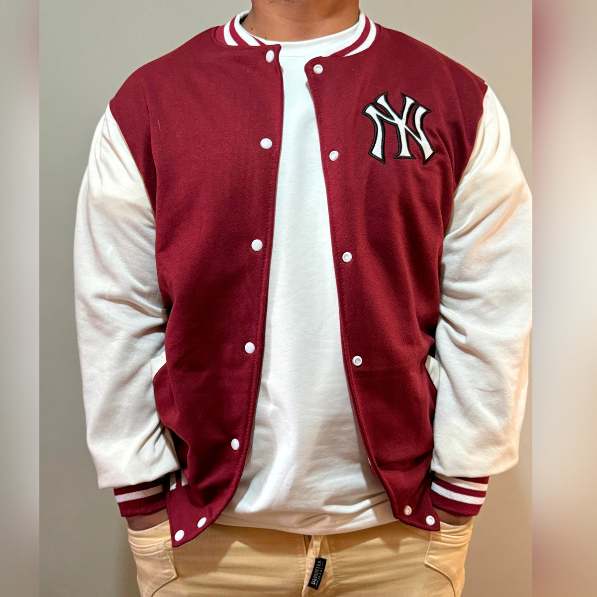 Beisbolera Roja/Blanco